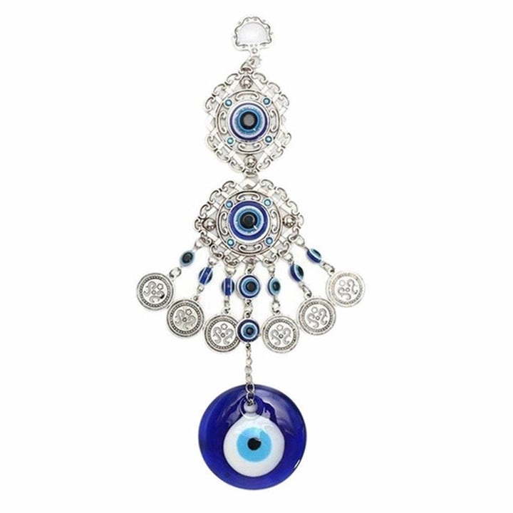 Olivenorma Blue Evil Eye Dream Net Catcher Decorazione da parete