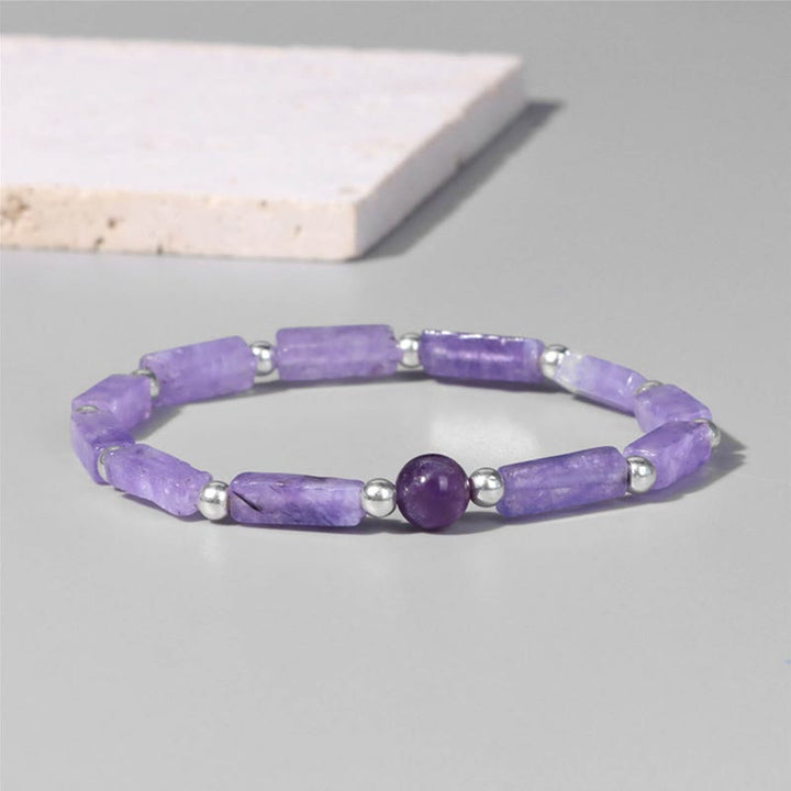 Bracciale dimagrante Olivenorma Body-purify in ametista naturale