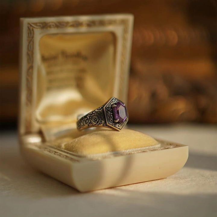 Anello Olivenorma Paisley Ametista