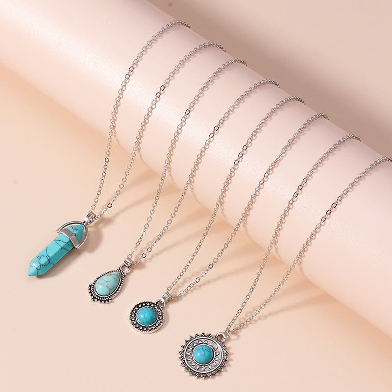 Olivenorma orecchini turchi set collana multistrato 