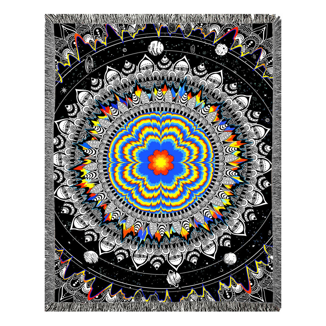 Olivenorma Meditazione Chakra Modello Pizzo Nappa Arazzo