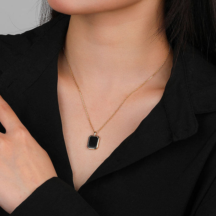 Collana iniziale in oro personalizzabile Olivenorma - image 2