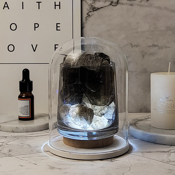 Olivenorma Fireless Diffusore Pietra Cristallo Lampada Aromaterapia 