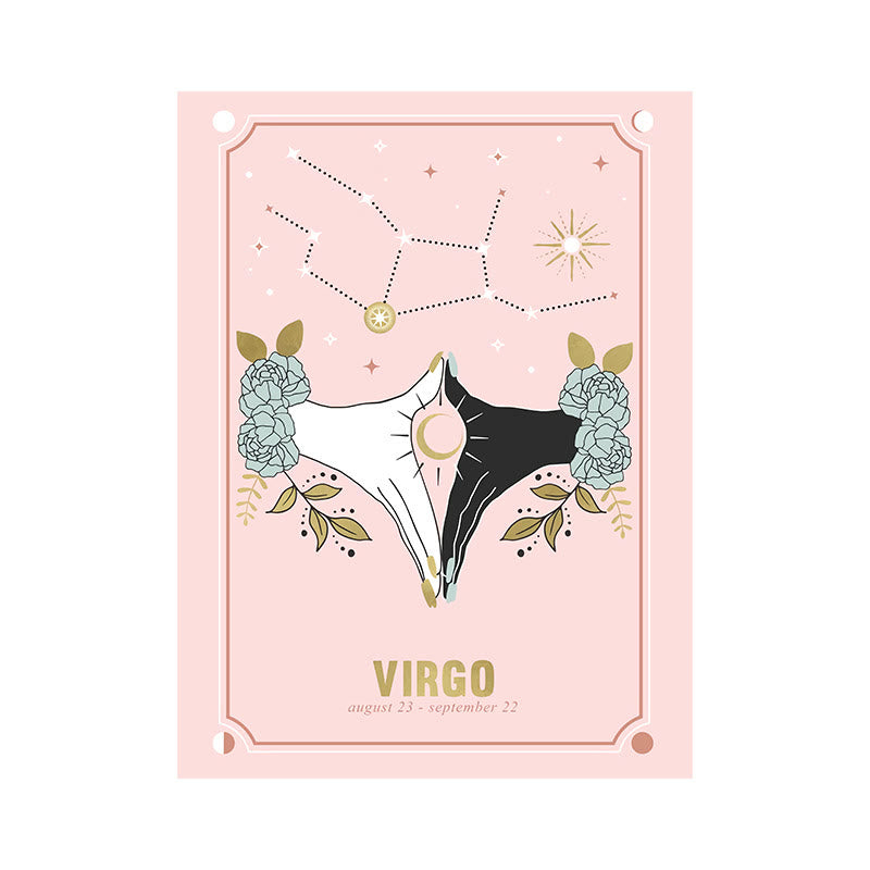 Olivenorma Gesto Zodiaco Nordico Piccolo Affresco Poster 