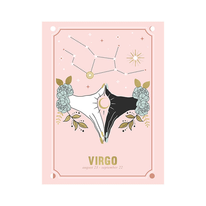 Olivenorma Gesto Zodiaco Nordico Piccolo Affresco Poster 