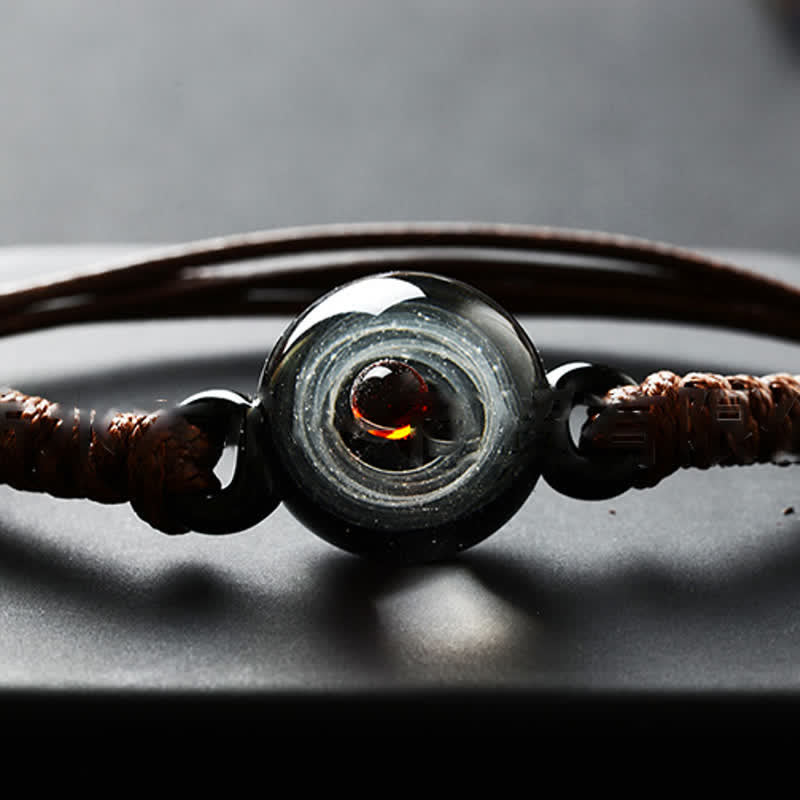 Braccialetto creativo in vetro con nebulosa Olivenorma Starry Universe