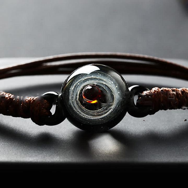 Braccialetto creativo in vetro con nebulosa Olivenorma Starry Universe