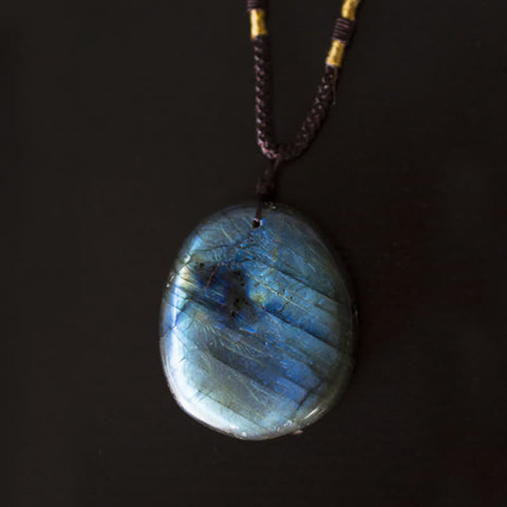 Collana di labradorite potenziante Olivenorma