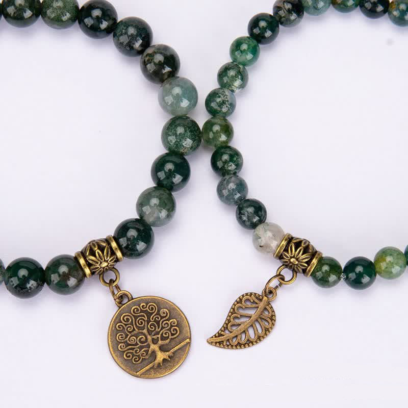 Braccialetto di protezione Olivenorma Green King Stone