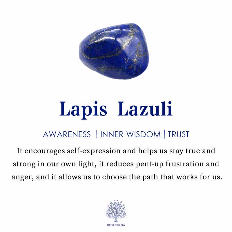 Olivenorma Raise Consciousness - Collana energetica Orgone Lapislazzuli - image 11