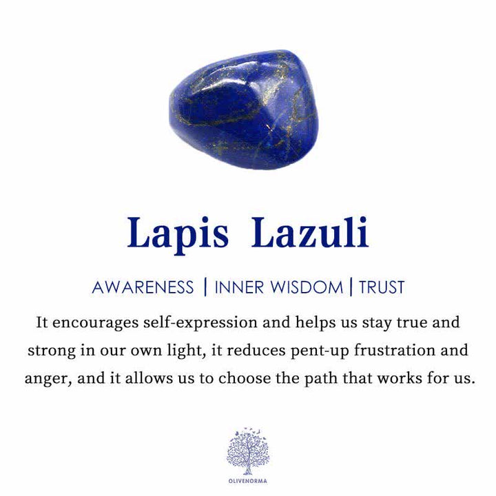 Olivenorma Raise Consciousness - Collana energetica Orgone Lapislazzuli - image 11