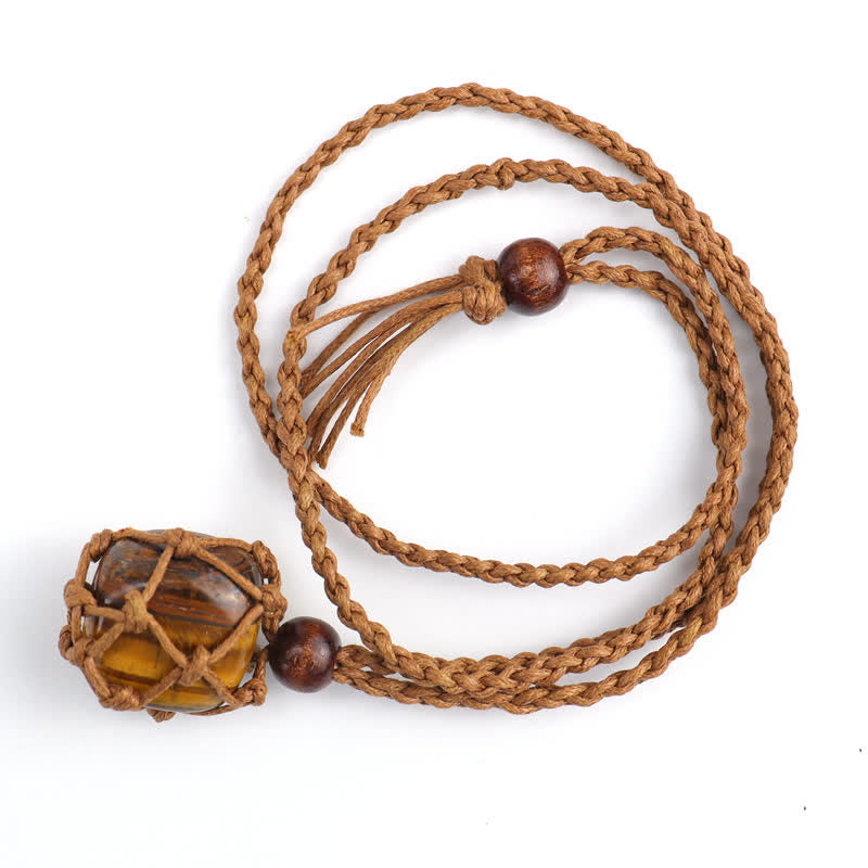 Collana di protezione in cristallo naturale