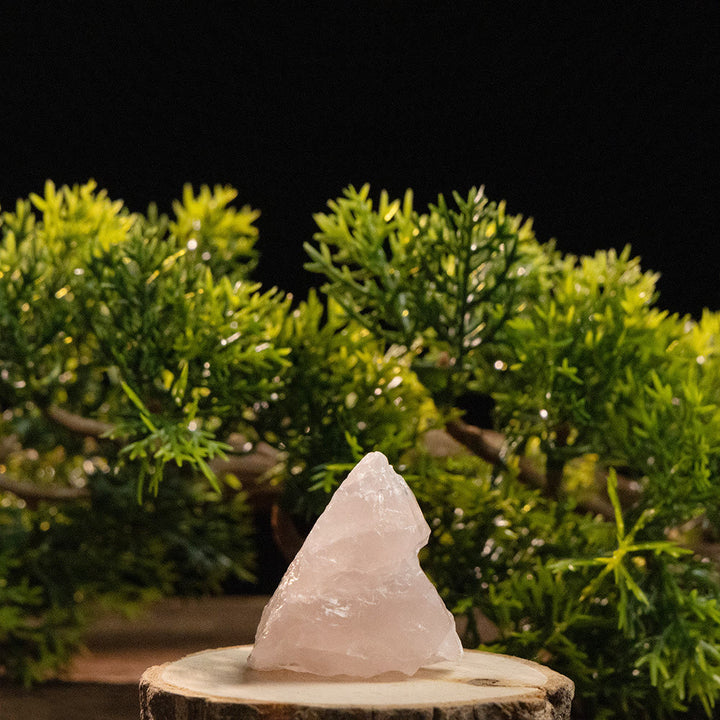 Olivenorma Diffusore di aromi al quarzo rosa Cristallo Pietra naturale