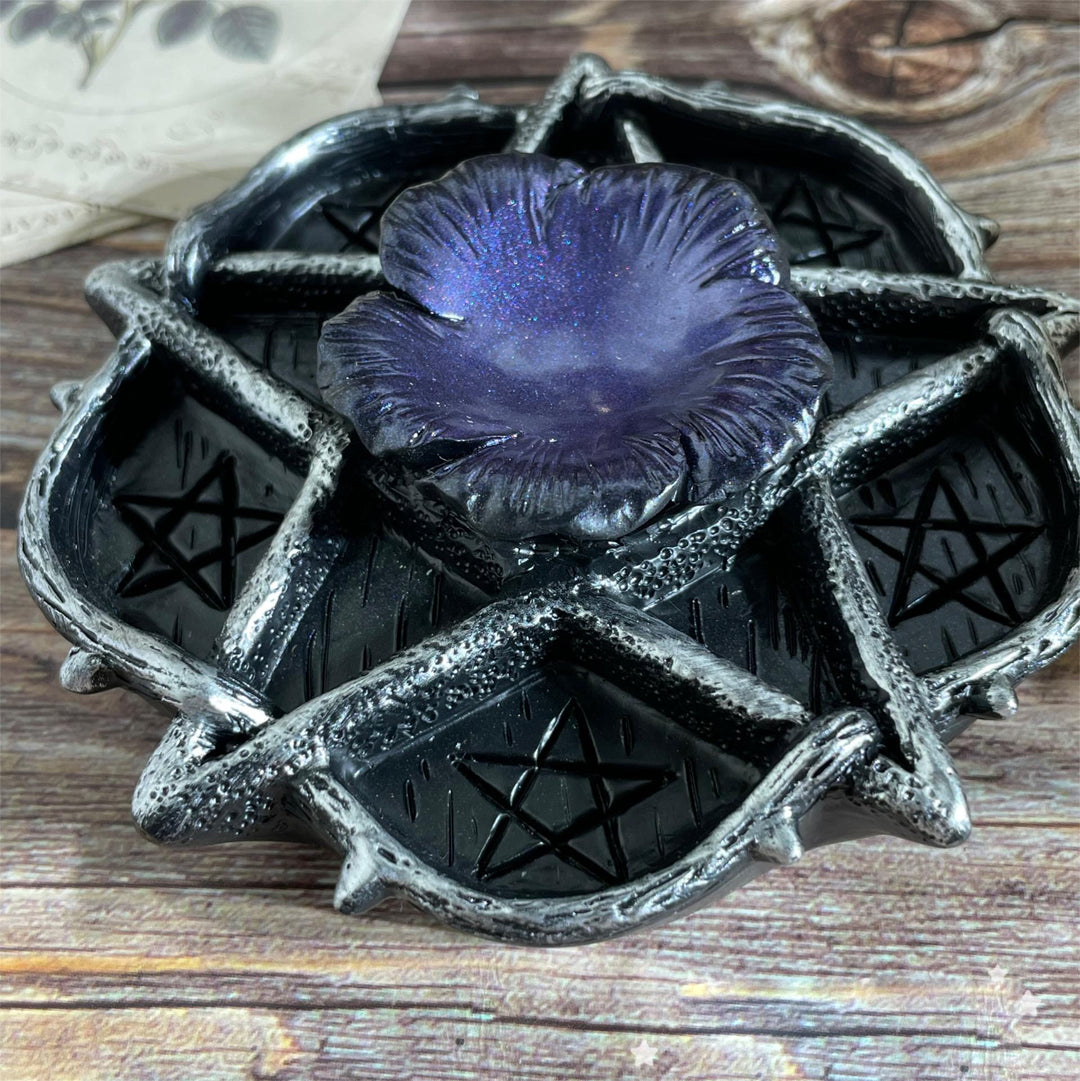 Supporto per sfera di cristallo a forma di stella Olivenorma