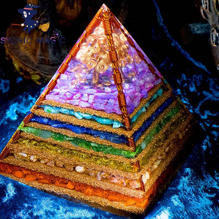 Olivenorma Chakra Albero della Vita Piramide Orgonica