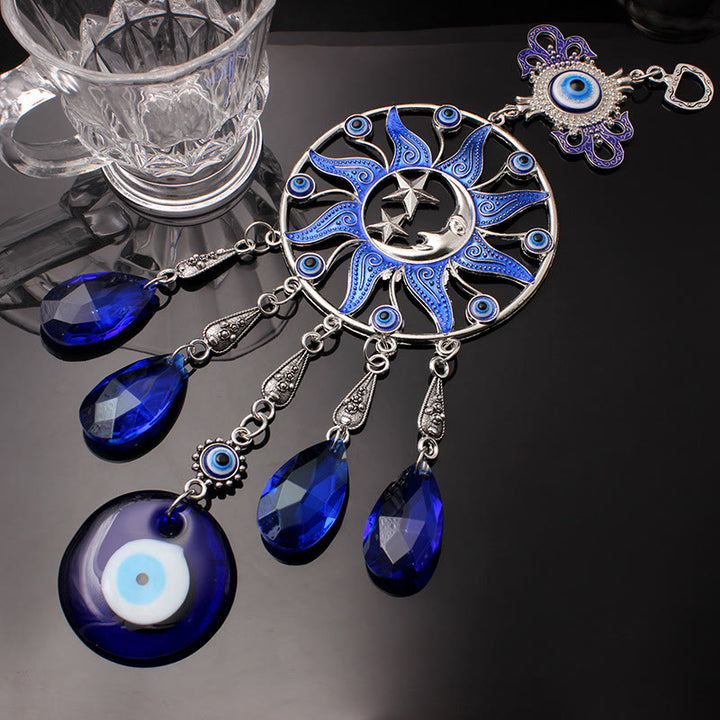 Olivenorma Evil Eye Wind Chime Acchiappasogni Decorazione da parete 