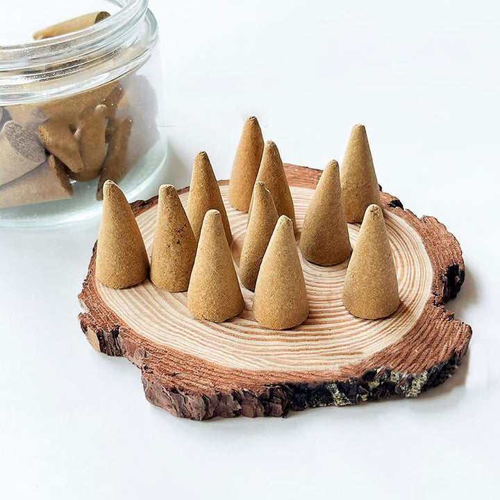 Olivenorma Aromaterapia Cristallo Purificante Meditazione Salvia Incenso Coni Bastoncino Sacro