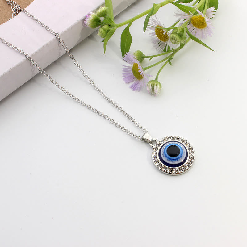 Collana con occhio malvagio "Per proteggere e proteggere" Olivenorma