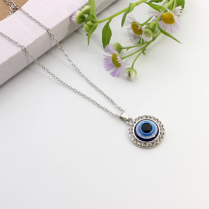 Collana con occhio malvagio "Per proteggere e proteggere" Olivenorma