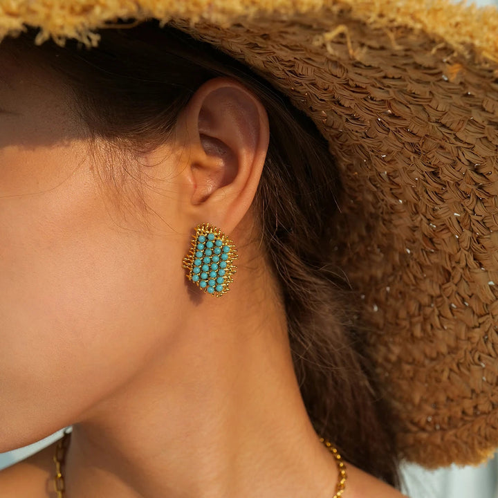 Olivenorma Gioielli in acciaio inossidabile color oro 18K Anello collana 