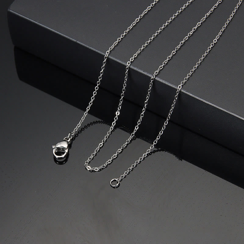Collana con ciondolo a forma di cuore in diamanti Olivenorma pietra portafortuna