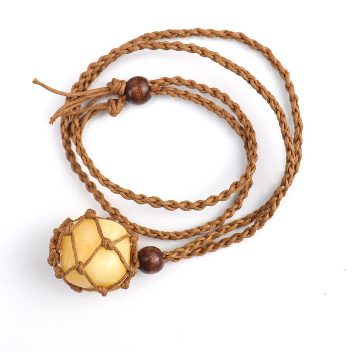 Collana di protezione in cristallo naturale