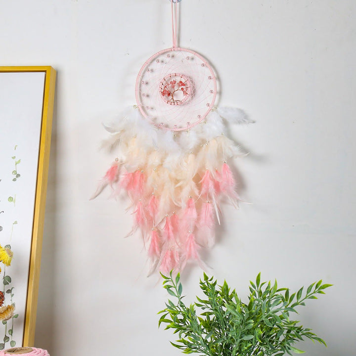 Olivenorma Albero della vita Sodalite blu Ghiaia Dream Catcher