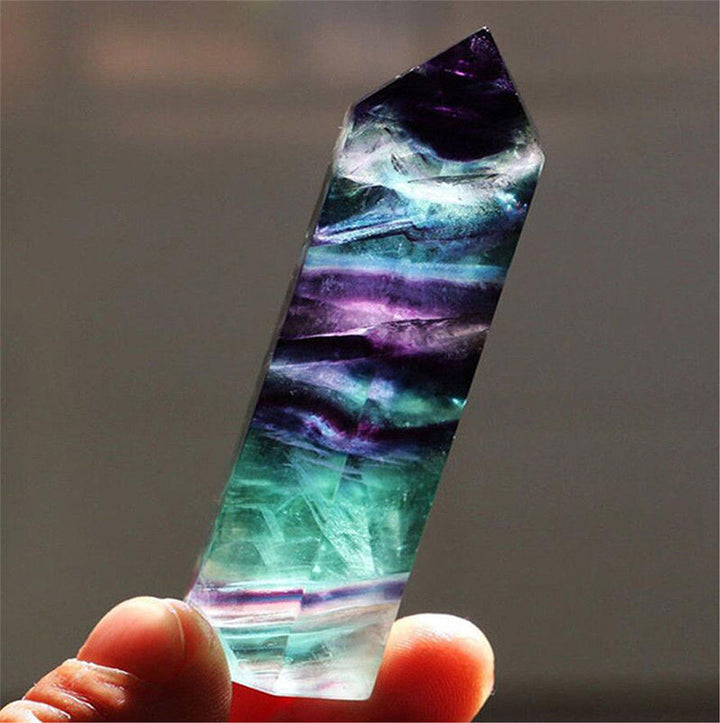 Bacchette di cristallo Reki crostale naturale di fluorite