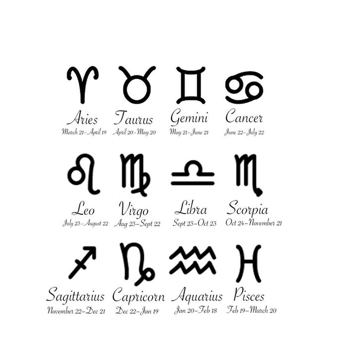 Collana di protezione con pietra portafortuna dello zodiaco Olivenorma 