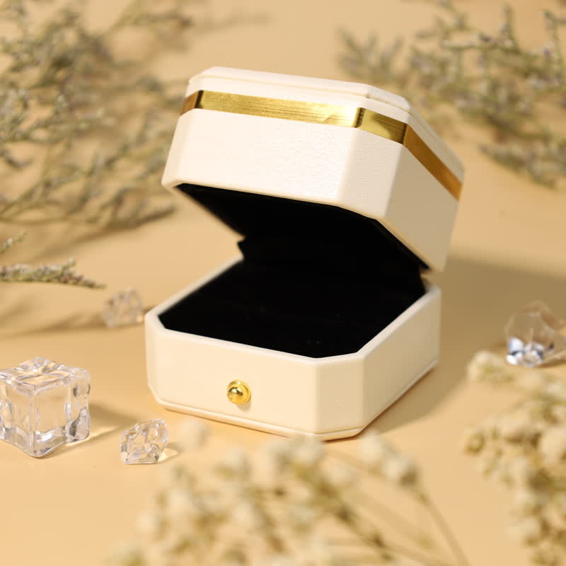 Scatola regalo di lusso per collana/orecchini/pendente