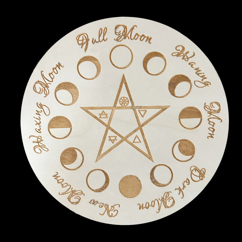 Olivenorma Il gioco del pendolo divinatorio in legno Carta dei tarocchi 
