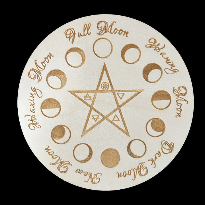 Olivenorma Il gioco del pendolo divinatorio in legno Carta dei tarocchi 