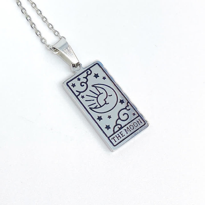 Collana vintage con tarocchi e fortuna Olivenorma