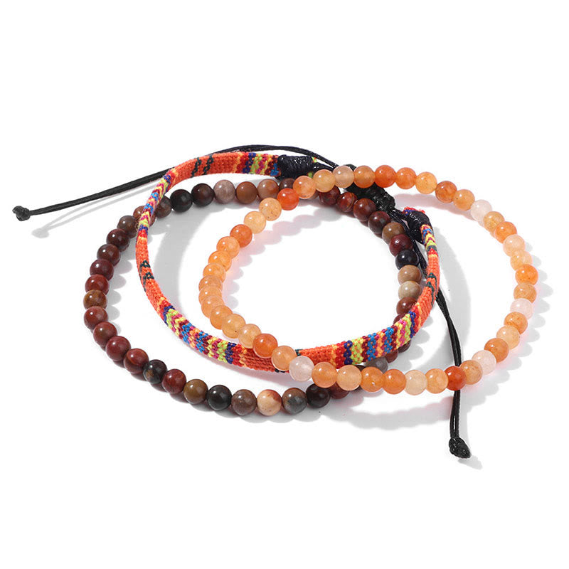 Olivenorma Bohemia Africa Bracciale in cristallo turchese