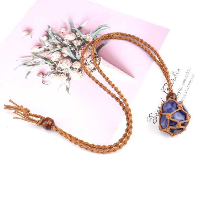 Collana di protezione in cristallo naturale