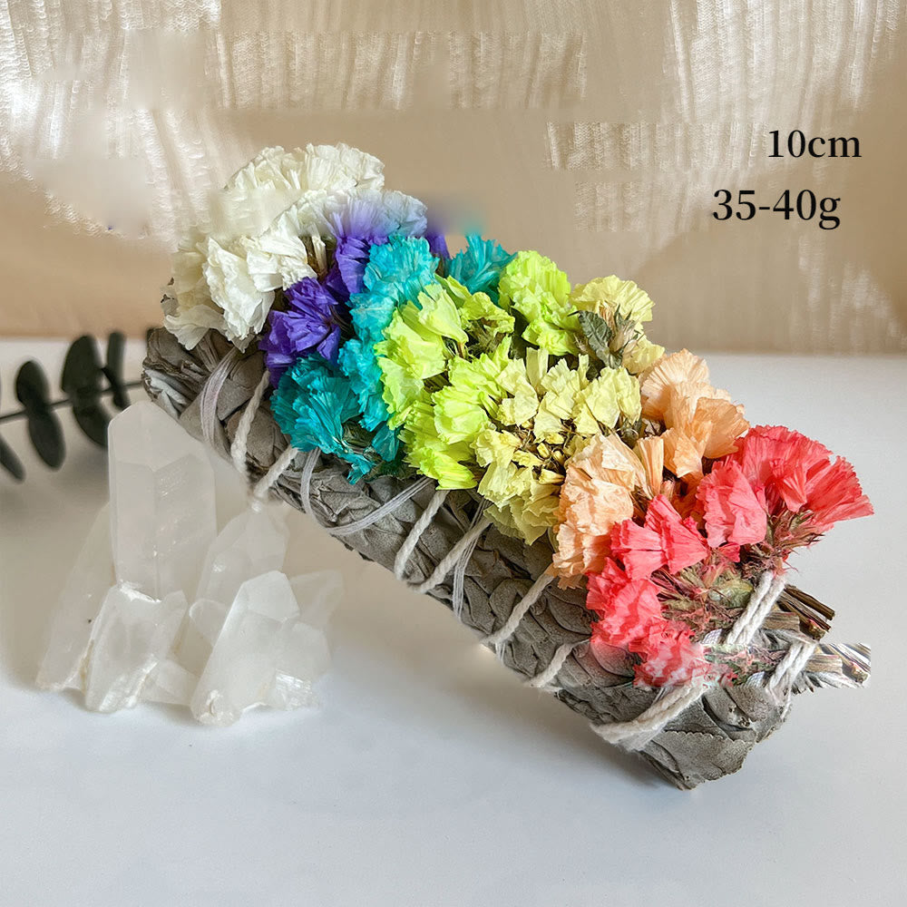 Olivenorma "Non ti scordar di me" Fiore Cristallo Meditazione purificante Salvia bianca