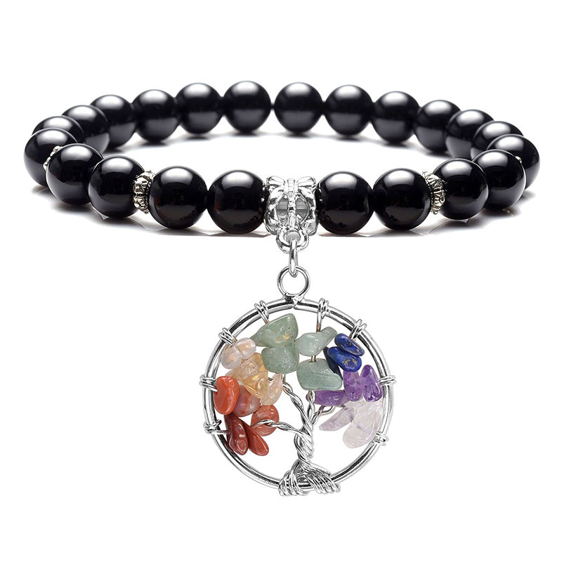 Bracciale Chakra Albero della Vita Ametista