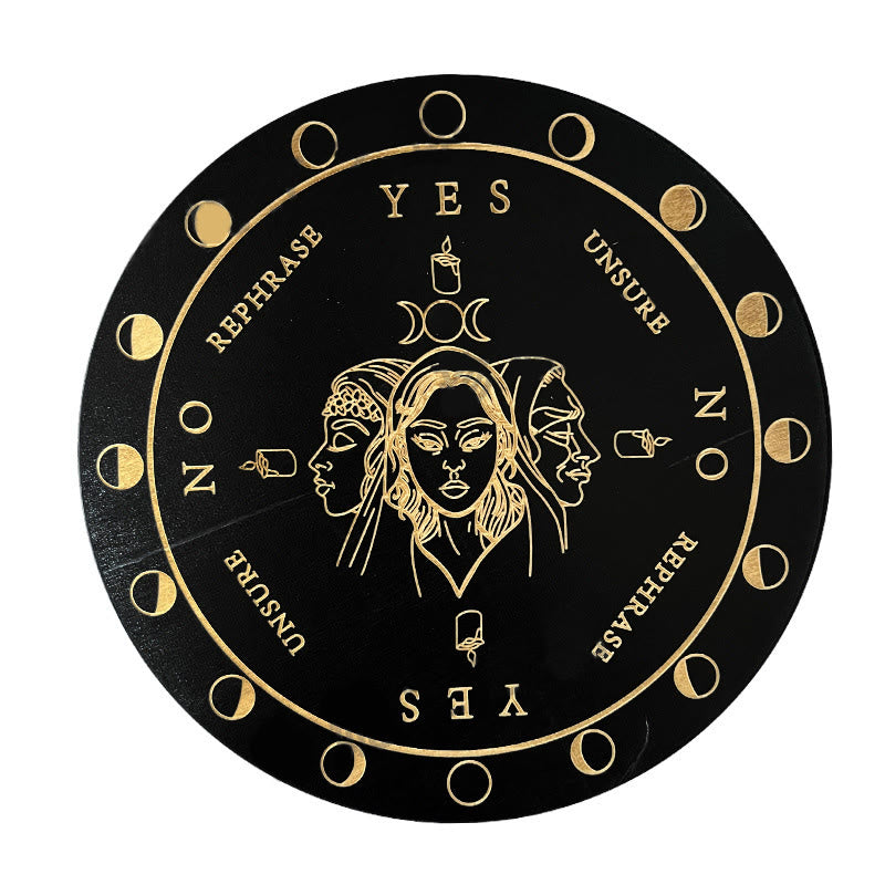 Olivenorma Il gioco del pendolo divinatorio in legno Carta dei tarocchi 