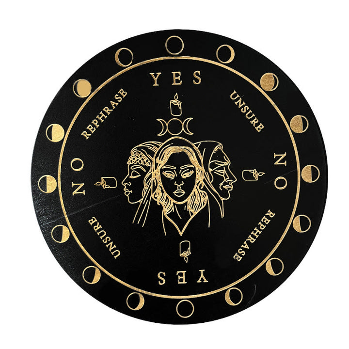 Olivenorma Il gioco del pendolo divinatorio in legno Carta dei tarocchi 