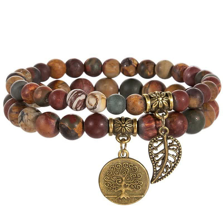 Bracciale Olivenorma Picture Jasper Calma E Pace 