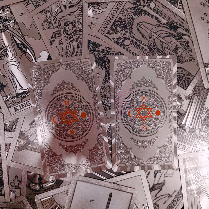 Mazzo di tarocchi Olivenorma Bronzing Pink Gold Foil - image 10