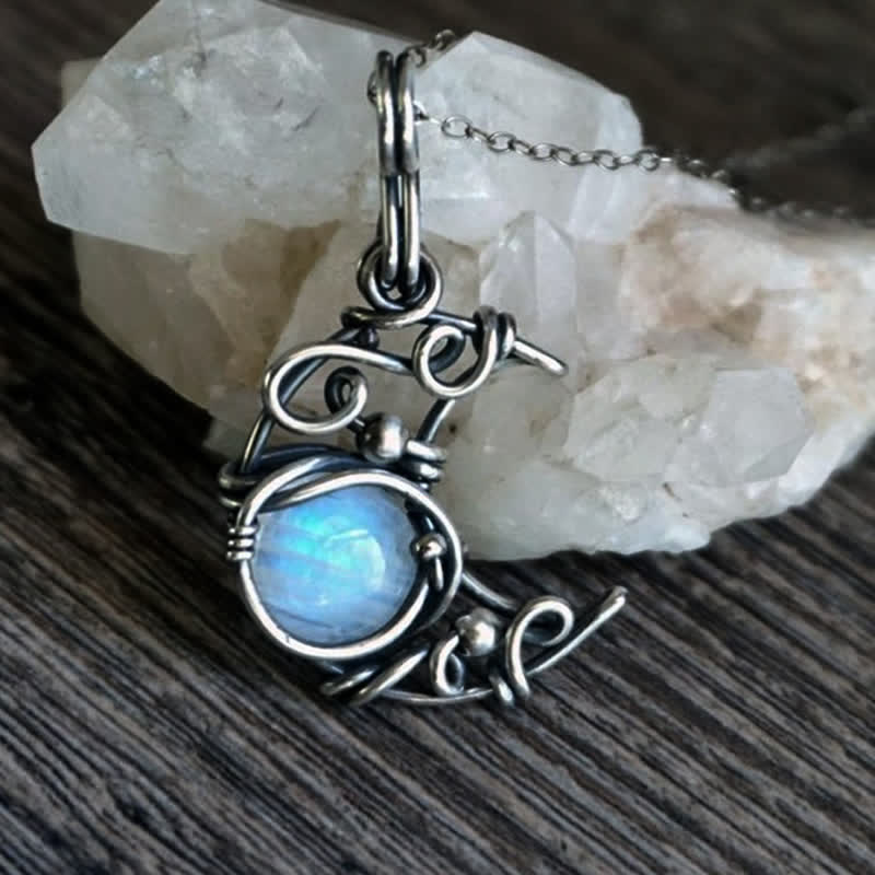 Collana Olivenorma Bohemia Moonstone Moon - Collana - image 0