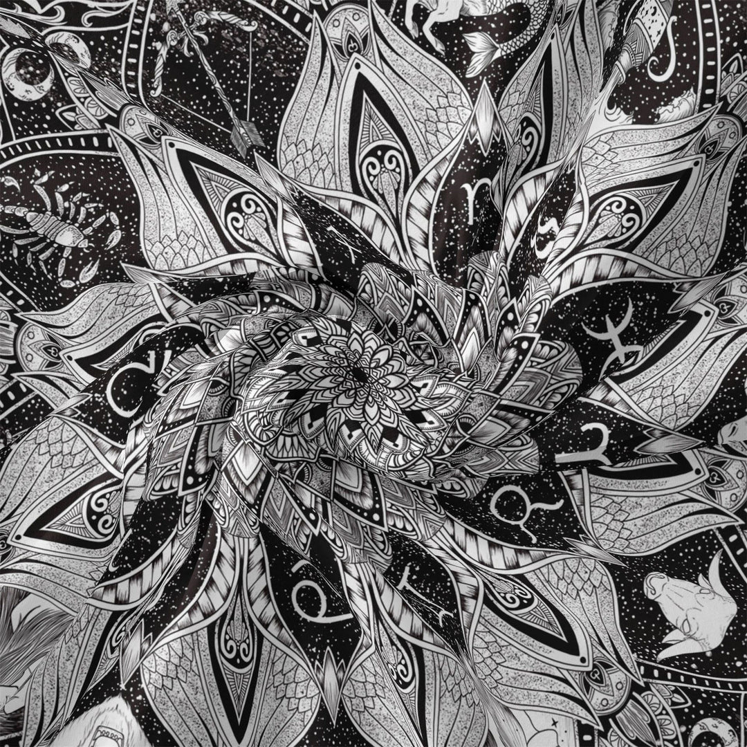 Olivenorma Decorazione da appendere alla parete nera per l'arazzo della camera da letto