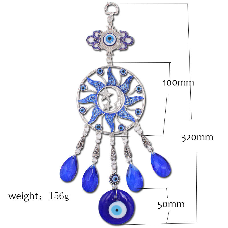 Olivenorma Evil Eye Wind Chime Acchiappasogni Decorazione da parete 