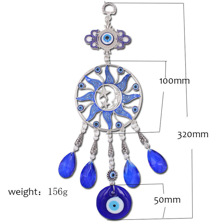 Olivenorma Evil Eye Wind Chime Acchiappasogni Decorazione da parete 