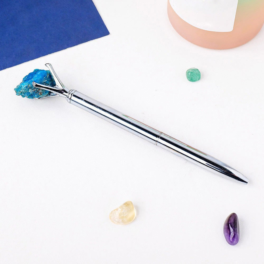 Penna per manifestazione di pietra grezza Olivenorma Decorazione con pietre preziose