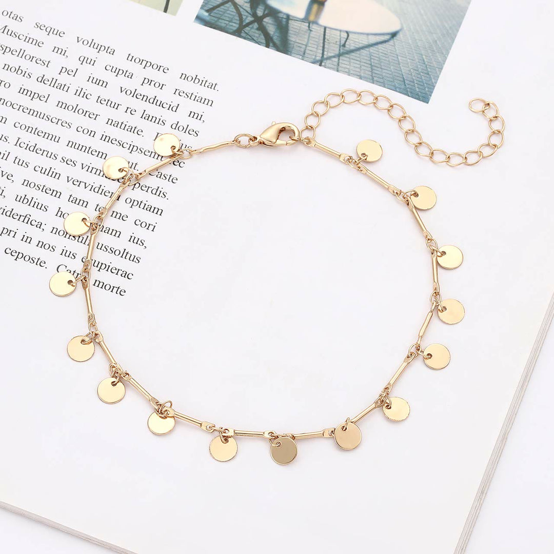 Olivenorma Cavigliera Boho con Perline Color Turchese - image 5