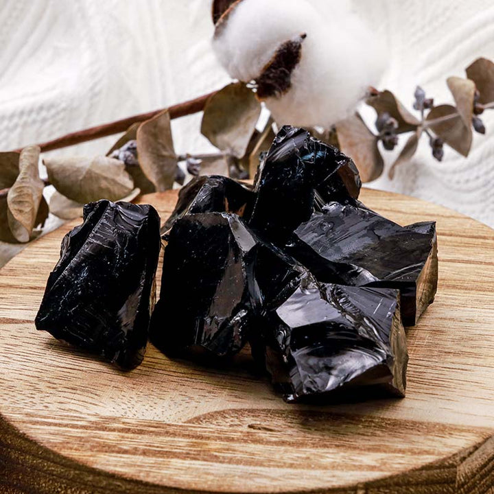 Olivenorma Ossidiana Pietra grezza naturale