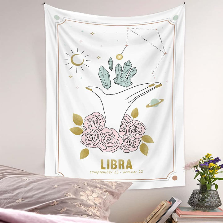 Olivenorma Mano Magica Tarocchi Zodiaco Arazzo 