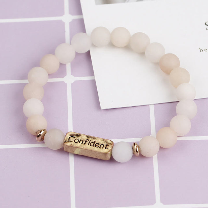 Bracciale Olivenorma Natural Gemstone Confident Engraved